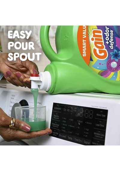 Gain +odor Defense Sıvı Çamaşır Deterjanı 107 Yıkama 4.55lt Diğer