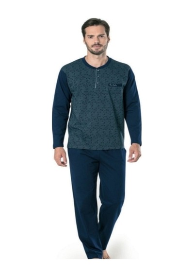 Pierre Cardin 5429 Damatlık Çeyizlik Jakarlı Pijama Takımı