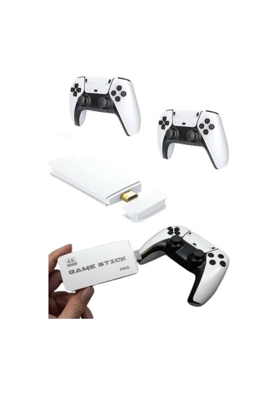 Yeni Nesil 3d 4k 2000 Oyunlu Game Stick Oyun Konsolu Çift Konsol 23006696