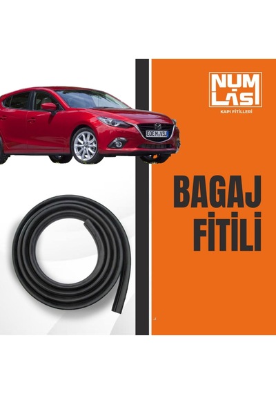 Mazda 3 Hatchback 2013-2018 Bagaj Fitili-a Kalite-numlas-nm4072