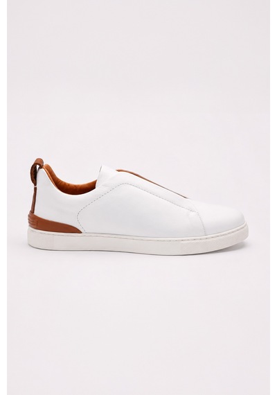 Morven Erkek Beyaz Deri Sneaker Ayakkabı 25ms005033600 Beyaz
