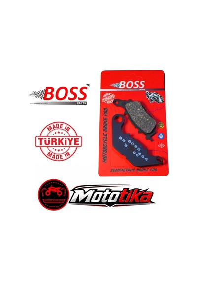 Yamaha Nmax 125 2015-2023 Arka Fren Balatası Boss Sinterli