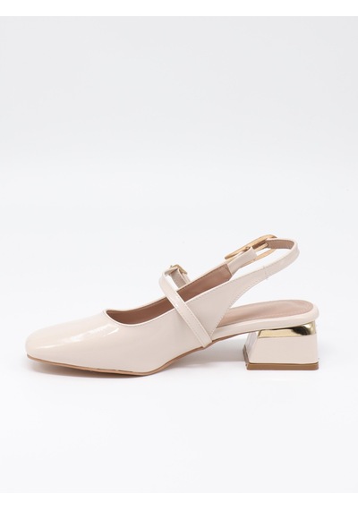 Nesil Shoes Senyo 405 Ten Rugan Tokalı Kadın Sandalet
