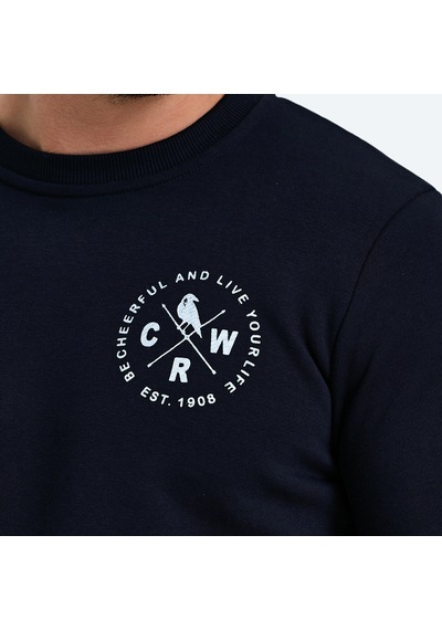 The Crow LIFE Erkek  Lacivert Sweatshirt