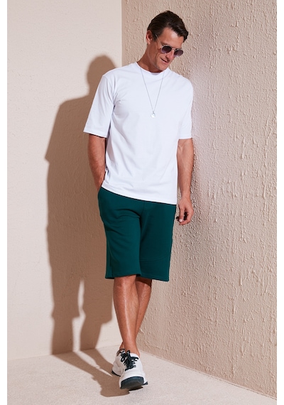 Buratti Belden Bağlamalı Pamuklu Cepli Regular Fit Erkek Short 5908041 Hunter Buratti Belden Bağlamalı Pamuklu Cepli Regular Fit Erkek Short 5908041 Hunter