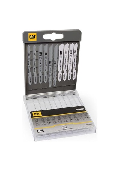 Da06901 Profesyonel Metal/ahşap Hassas/kaba Kesim Dekupaj Testere Ucu 10 Parça