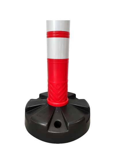 10'lu Dubalı Uyarı Dikmesi Seti 110 X 1200 Mm Çift Reflektifli-3669