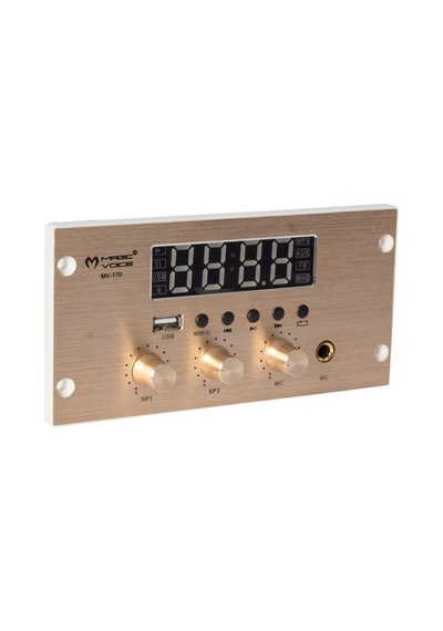Powermaster Magicvoice Mv-170 Usb-bt-mic. Girişli 4x25w Müzik Kontrol Cihazı