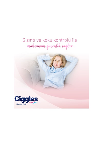 Giggles Kadın Mesane Pedi Large Yoğun 120 Adet L