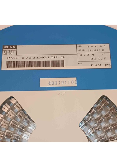 Rvh-6v331mg10u-r 330mf 6.3v 8x10 Smd Kondansatör 167 Adet