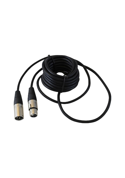 5 Metre XLR 3 Pin Dişi - Erkek Mikrofon Stüdyo Jack Ara Kablosu