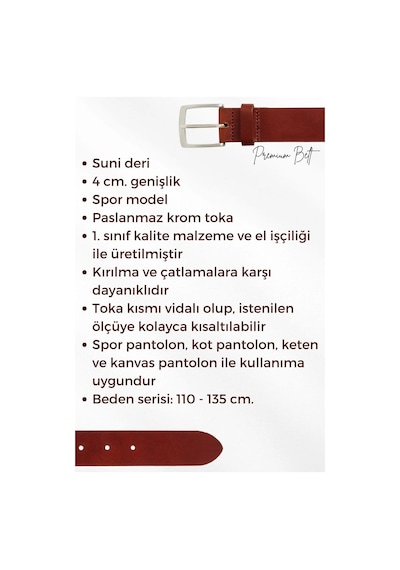 Süzer Deri 4 Cm. Spor Süet Suni Deri Lacivert Köprülü Erkek Kemer Haki Yeşil