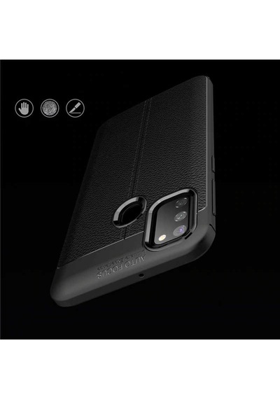 Samsung Uyumlu Galaxy M30s Kılıf Zore Niss Silikon Kapak Kırmızı