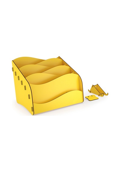Wavy Montessori Çocuk Kitaplığı Ahşap Çocuk Odası Mini Kitaplık Masaüstü Organizer Sarı - 657834236 Sarı Wavy Montessori Çocuk Kitaplığı Ahşap Çocuk Odası Mini Kitaplık Masaüstü Organizer Sarı - 657834236 Sarı