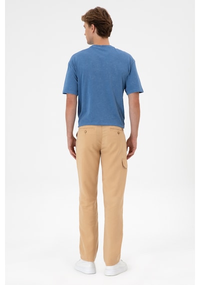 U.s. Polo Assn. Erkek Camel Pantolon Kanvas-chino 50300441-vr015 Camel