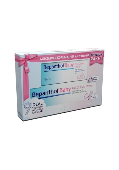 Bepanthol Baby Pişik Önleyici Bakım Kremi 100 G + 50 G Ekomomik Paket