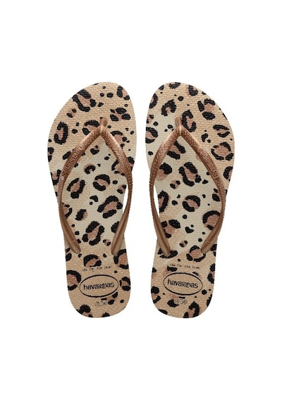 Havaianas Slım Anımals Leopar Parmak Arası Terlik 4103352 6516 Dore Altın