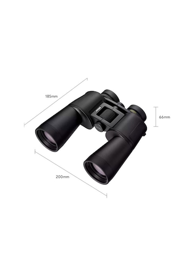 Nikon Action 16x50 Baa975w Dürbün 50 Mm Lens, 16x Büyütme, Porro Prizma Outdoor Dürbün Siyah
