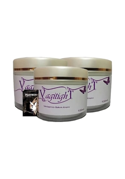Süper Vagitight 3 Adet Adet Kadınlara Özel Kremi 100 Ml + 1 Adet Jel Hediye