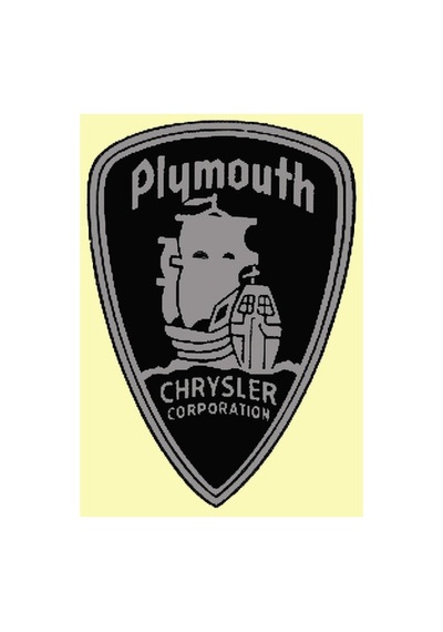 1949 1958 Plymouth Amblemi
