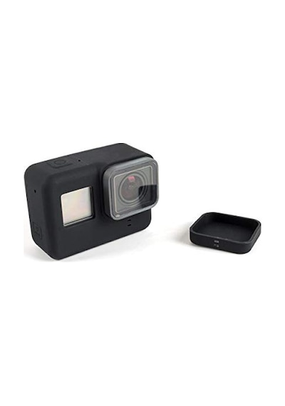 Ayrex Hero 5 Uyumlu Silikon Lens Ve Koruyucu Kılıf Pembe