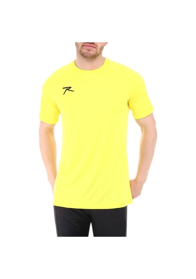 Raru Teamswear Erkek Basic T-shirt Sırca Sarı Sarı