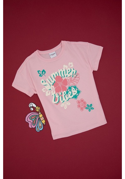 U.S. Polo Assn. Kız Çocuk Açık Pembe Comfort Fit Bisiklet Yaka Baskılı Pamuk Tişört 50306203-VR078 U.S. Polo Assn. Kız Çocuk Açık Pembe Comfort Fit Bisiklet Yaka Baskılı Pamuk Tişört 50306203-VR078