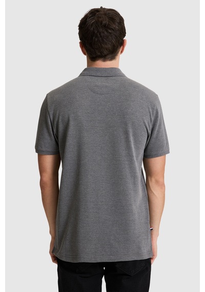 U.S. Polo Assn. U.s. Polo Assn. Erkek Antrasit Melanj Tişört Basic 50322314-vr081