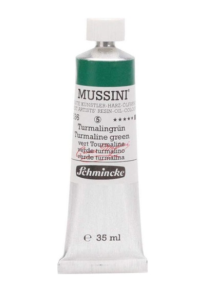 Mussini 35Ml Yağlı Boya Seri:5 No:536 Turmaline Green