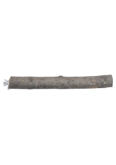 Doğal Ağaç Papağan Kuş Tüneği Tünek Boy 20 Cm