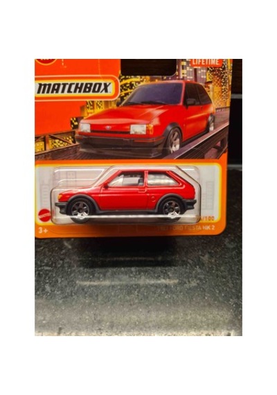 Matchbox 1/64 Ford Fiesta Mk2 1983
