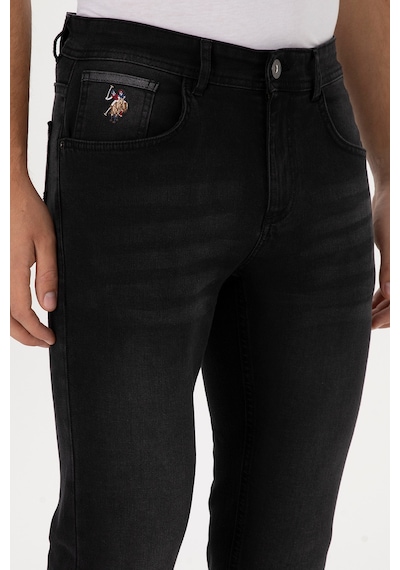U.S. Polo Assn. Erkek Siyah Slim Fit Jean Pantolon 50316543-DN0027
