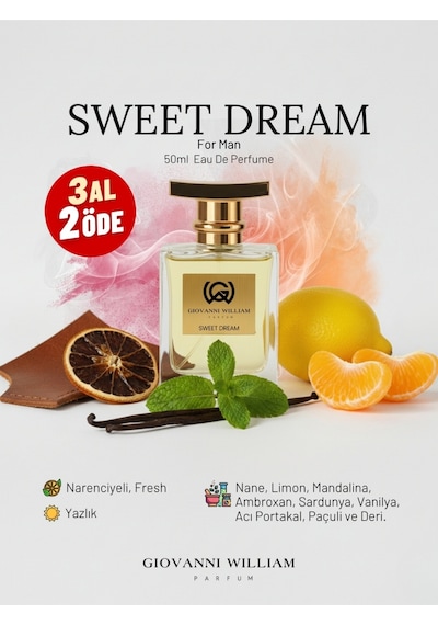Giovanni William Sweet Dream Erkek Parfüm EDP 50 ML
