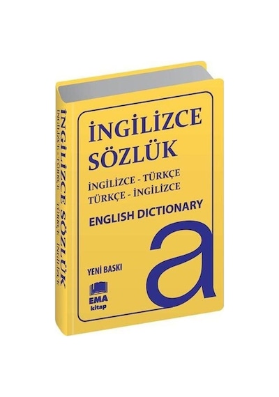 İngilizce-Türkçe/Türkçe-İngilizce Sözlük - Biala Kapak- Ema Kitap