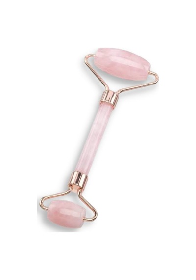 Pembe Kuvars Dogal Tas Face Roller Karışık