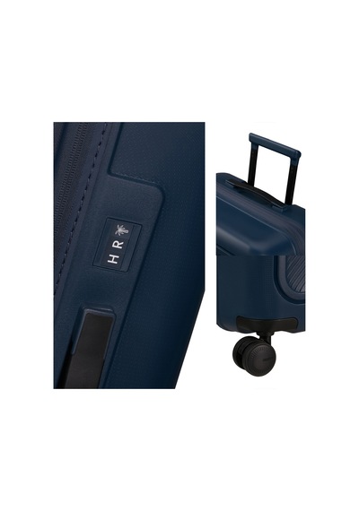American Tourister Lacivert Unisex Çekçekli Sert Valiz Dashpop-spınner 67/24 Exp Tsa