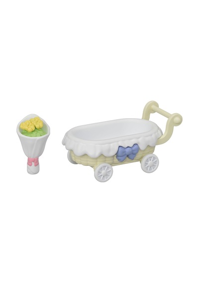 Sylvanian Families Flora Tavşan Ailesi 5'li Figür Seti Üçüz Bebekli 5735