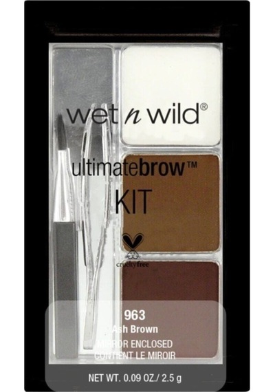 Wet N Wild E963 Ultimatebrow Kaş Far Kiti Ash Brown
