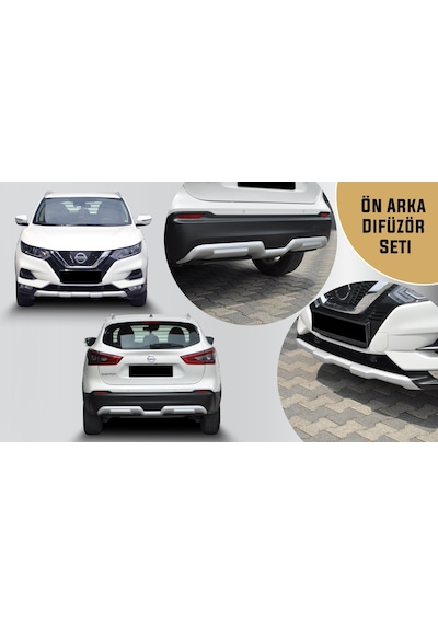 Nissan Qashqai Difüzör Ön Arka Tampon Koruma 2018-2019-2020 N11.20956
