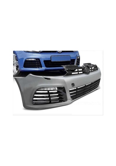 Volkswagen Golf 6 İçin Uyumlu 2009-2012 R20 Ön Tampon + Panjur