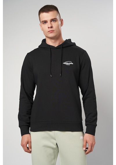 Jack & Jones Erkek Sweat 12284472 Siyah Siyah