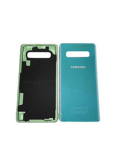 Samsung Uyumlu S10 Plus Arka Cam Kapak Batarya Pil Kapağı+B7000 Yapıştır