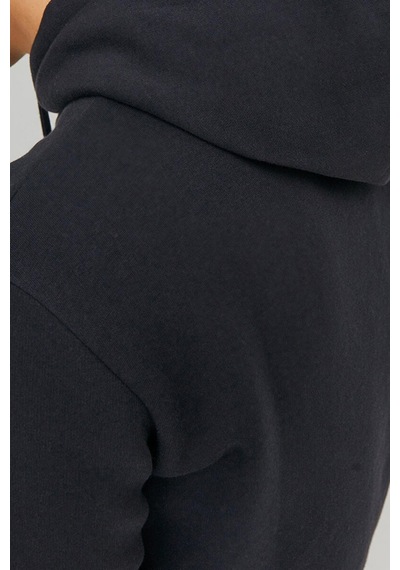 Jack & Jones Erkek Kapüşonlu Siyah Sweatshirt - 12152840 001