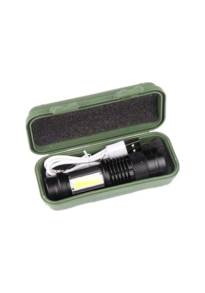 Mini Boy Led El Feneri - 2000 Lümen Su Geçirmez Tasarım Yeni Nesil - Hs08372145-9916 Renkli Renkli