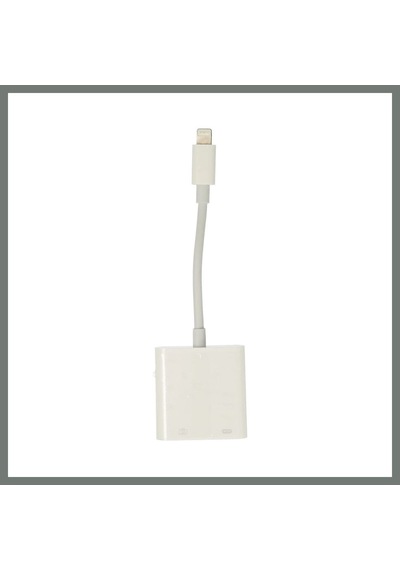 Bezos Apr22 Iphone Otg 2in1 - Beyaz Mmbz