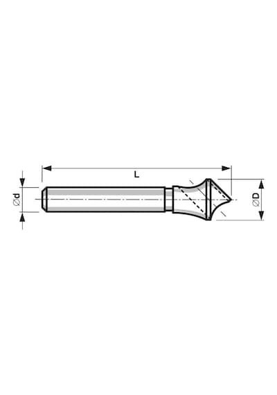 Fett 15/20mm Bucovice Hss Nb-332 90 Delikli Zenker Havşa Freze