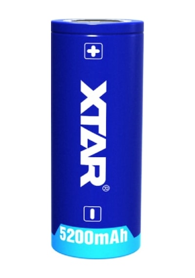 Xtar 26650 5200mah Şarj Edilebilir Pil