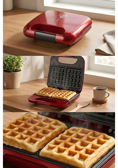 Kiwi KSM-2405W 750 W Waffle Makinesi
