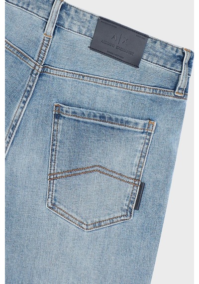 Armani Exchange Erkek Kot Pantolon Xm000070 Af15188 Mb003 Açık Mavi Açık Mavi