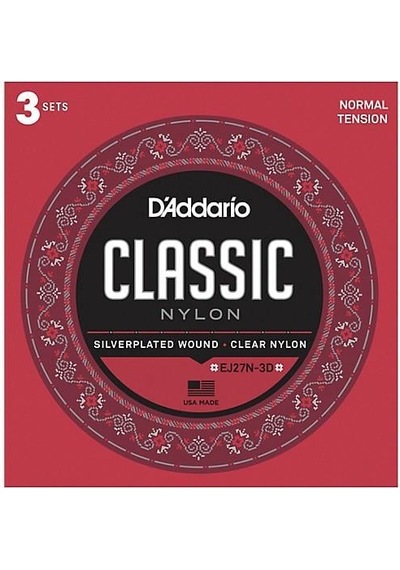 D'addario Ej27n-3d Classics Serisi Klasik Gitar Tel Seti 4/4 Ölç
